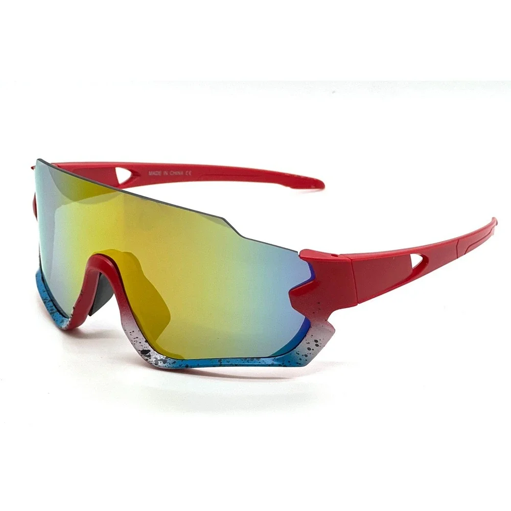 Sport Sunglasses Cycling Running Glasses Windproof UV Protection Men Wrap Around
